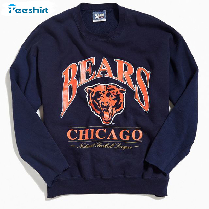 Chicago Bears Crew Unisex Hoodie Cool Design For All People, National Football League Tee Tops