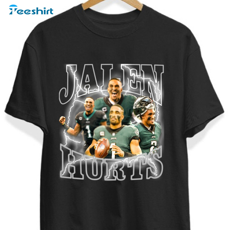 Jalen Hurts Unisex Shirt, Philadelphia Football Tee Tops, Hurts Unisex Hoodie For Boys, Man