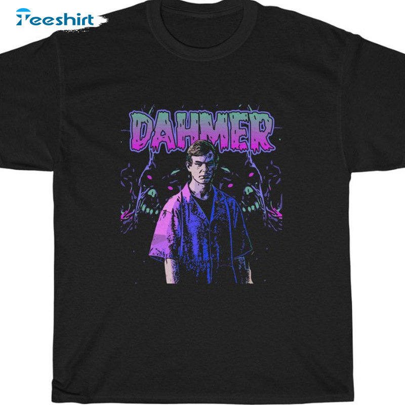 Dahmer American Serial Sweatshirt, Horror Serial Trending Tee Tops, Unisex Hoodie Cool Design For Halloween