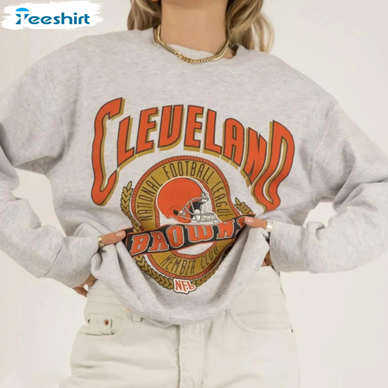 Cleveland Football Retro White T shirt