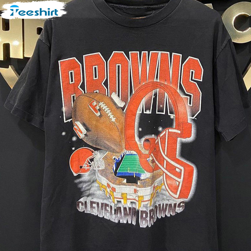 Vintage Nfl Cleveland Browns Football Trending Unisex T-Shirt