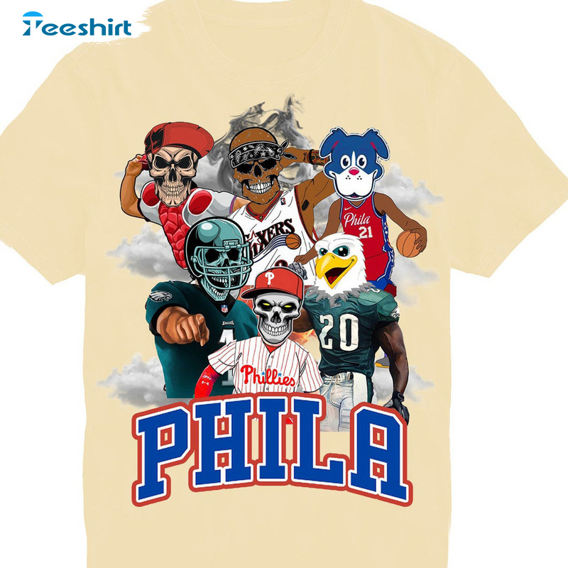 Vintage 1993 MLB Philadelphia Phillies Cartoon World Series Shirt - Jolly  Family Gifts