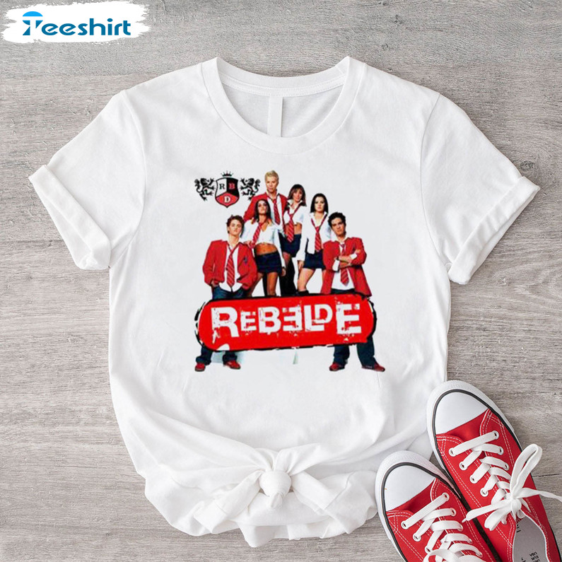 Soy Rebelde Tour 2023 Shirt, Rebelde Tour Unisex Hoodie Crewneck