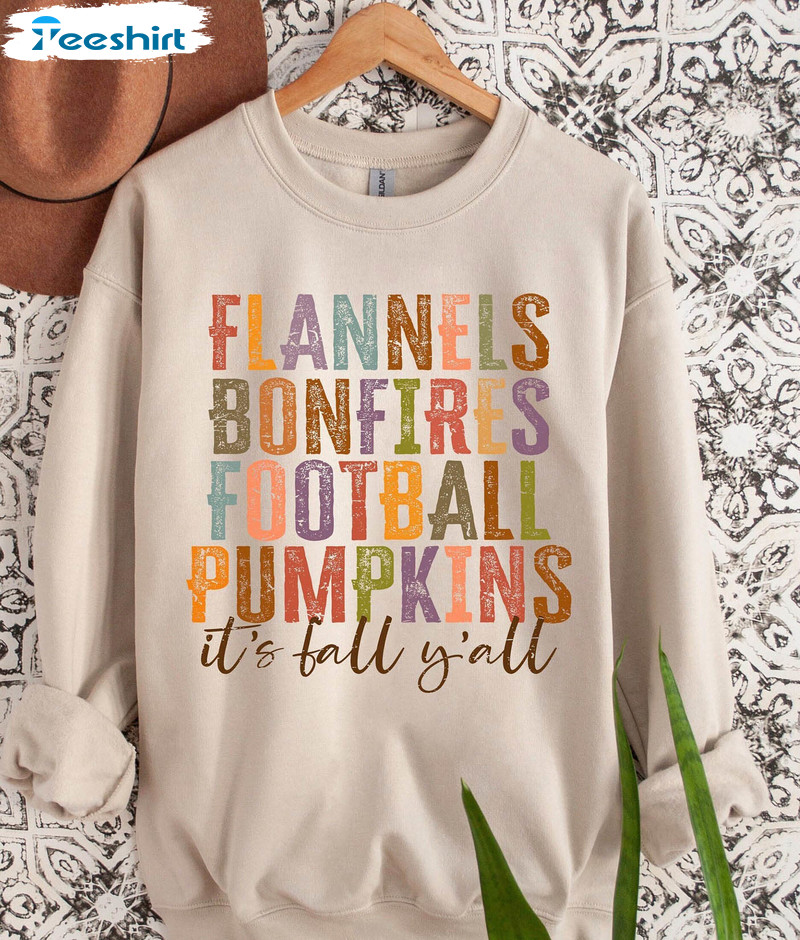 Flannels Pumpkins Hayrides Shirt, Fall Pumpkin Spice Short Sleeve Hoodie