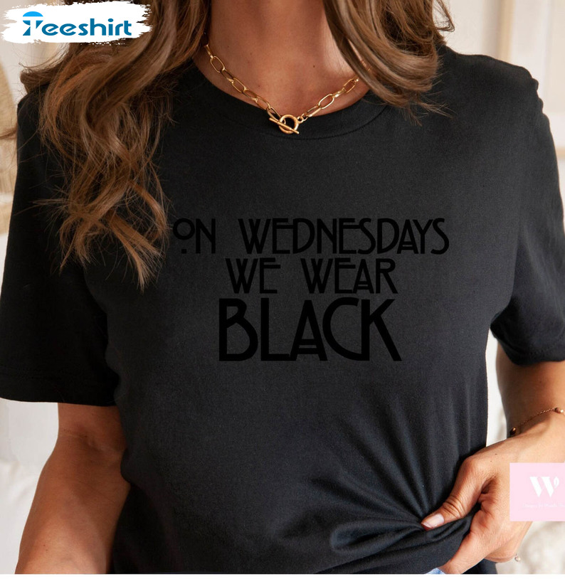 American Horror Story Coven Shirt Wednesdays We Wear Black 