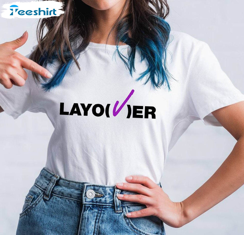 V Layover Album Shirt, Bangtan Taehyung Tee Tops Long Sleeve