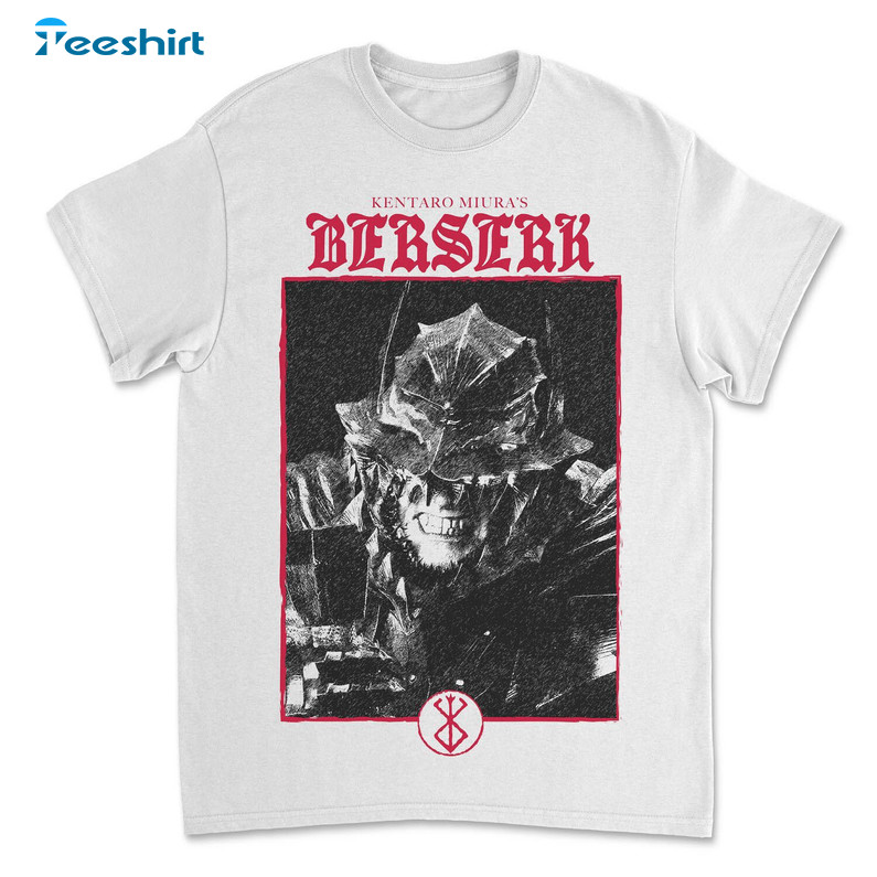 Berserk Guts Manga Anime Short Sleeve Unisex T-shirt