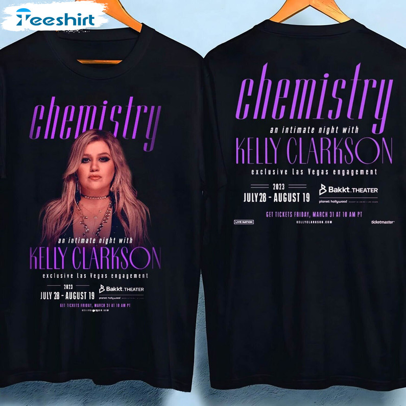 Kelly Clarkson Tour 2023 Shirt, Clarkson Tour Unisex T-shirt Long Sleeve