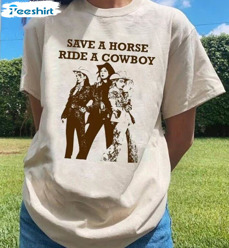 Boygenius Save A Horse Ride A Cowboy Shirt , Boygenius Tour Long Sleeve Unisex Hoodie