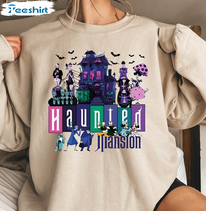 The Haunted Mansion Shirt, Mickey And Friends Sweatshirt Unisex Hoodie