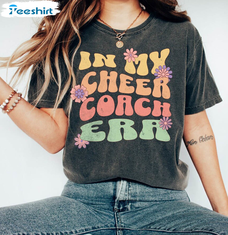 In My Cheer Coach Era Cheerleading Coach Unisex Hoodie Tee Tops