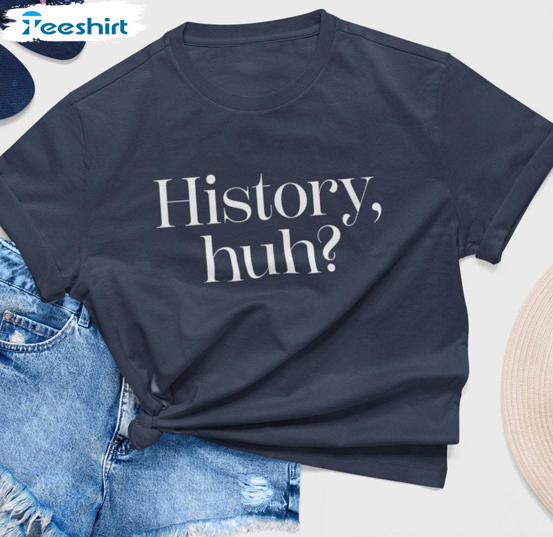 History Huh Vintage Design Shirt, Casey Mcquiston Lgbtq Crewneck Unisex T-shirt