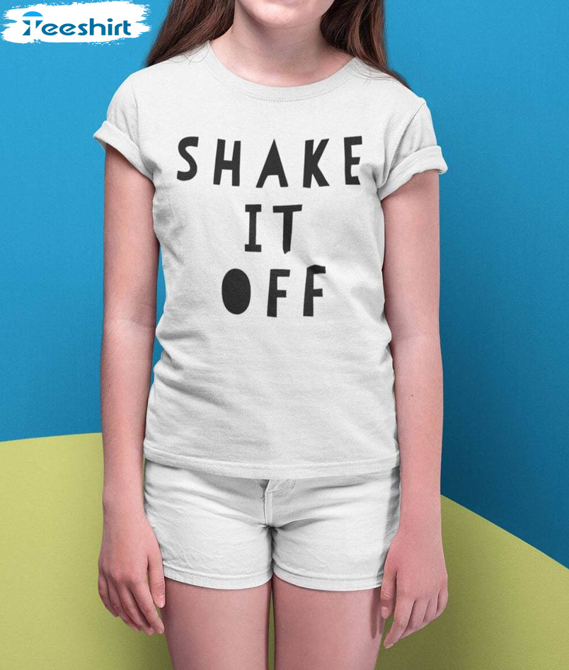 Youth Shake It Off Funny Shirt, Retro Concert Unisex T-shirt Long Sleeve