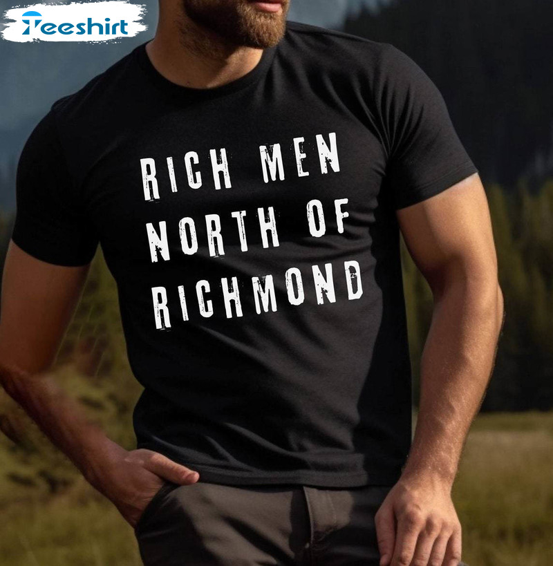 Rich Men North Of Richmond Patriotic Vintage Shirt, Proud American Country Music Tee Tops Unisex Hoodie