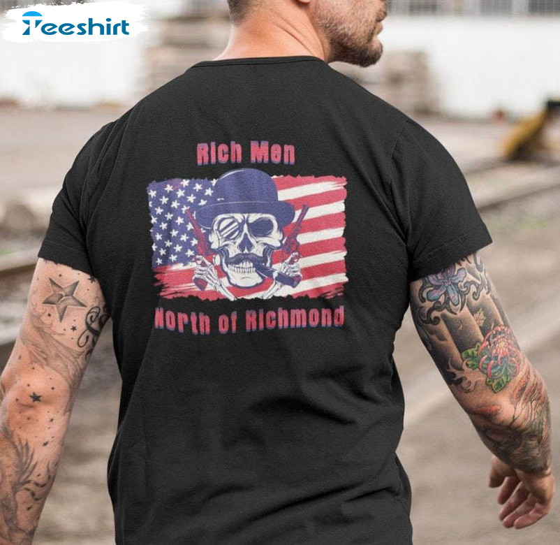 Rich Men North Of Richmond Anthony Oliver Patriotic Shirt, Country Tailgate Long Sleeve Crewneck