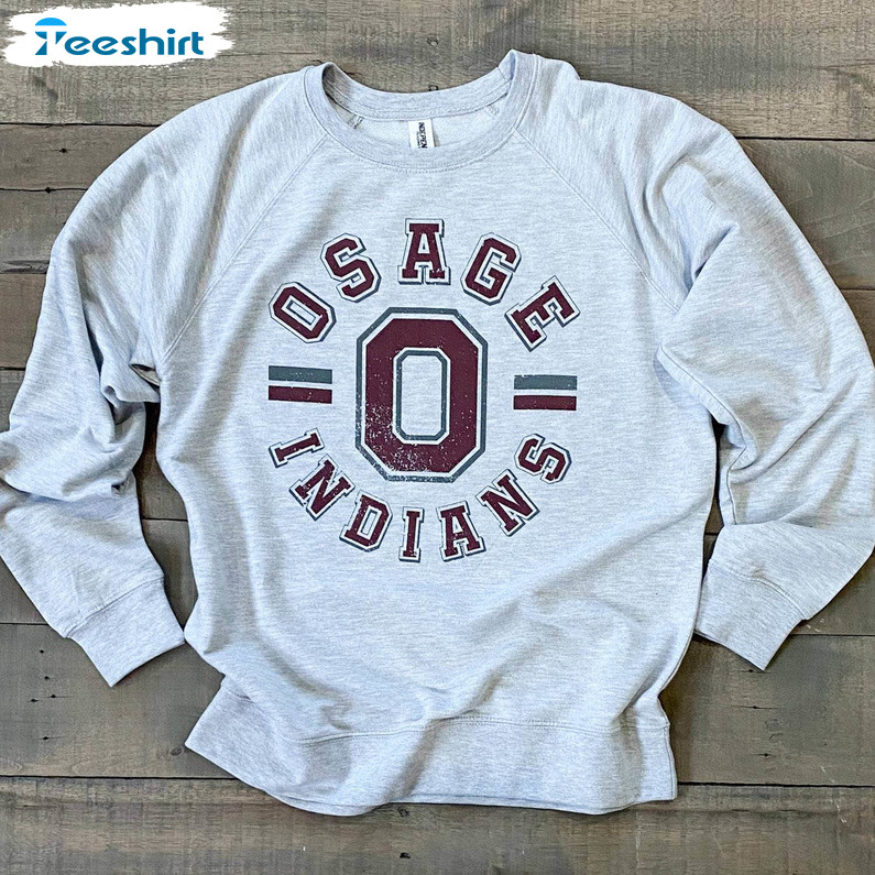 School Of The Osage Lightweight Shirt, Distressed Design Short Sleeve Unisex T-shirt