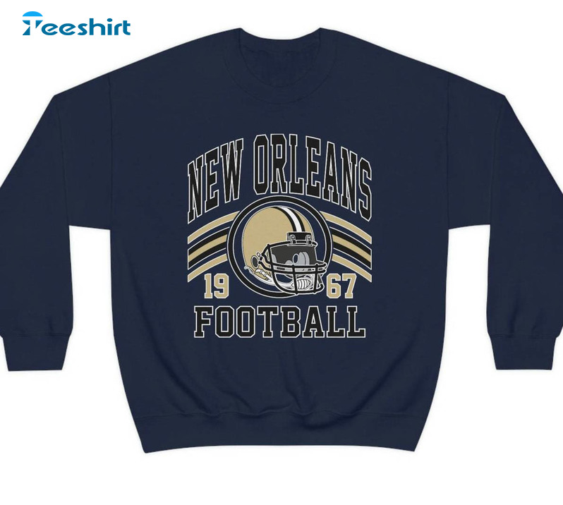 Retro New Orleans Football Shirt, hoodie, longsleeve, sweatshirt, v-neck tee