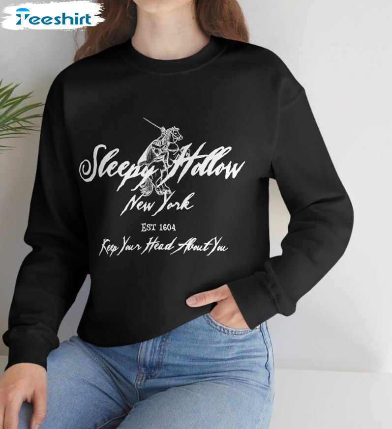 Sleepy Hollow Shirt, Halloween Crewneck Unisex T-shirt
