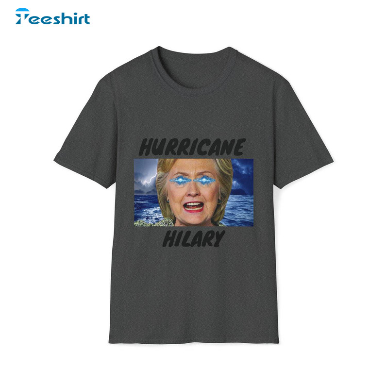 Hurricane Hilary Trendy Shirt, Vintage Unisex Hoodie Long Sleeve