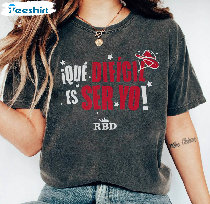 Rbd Rebelde Tour 2023 Shirt, 2023 Rbd Touring Unisex T-shirt Short Sleeve