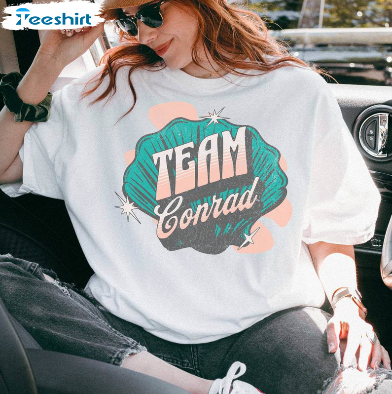 Team Conrad Trendy Shirt, The Summer I Turned Pretty Connie Baby Crewneck Unisex T-shirt