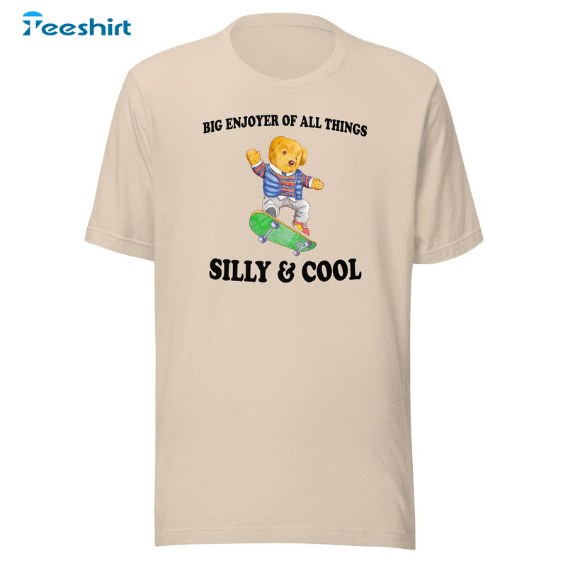 Silly And Cool Cute Unisex T-shirt Short Sleeve