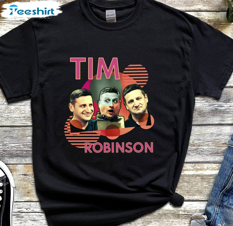 Tim Robinson Retro Shirt, Tim Robinson Saturday Night T-shirt Crewneck