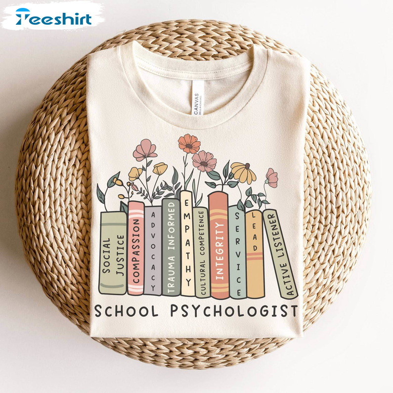 School Psychologist Mental Health Shirt, Advocate Unisex Hoodie Sweater