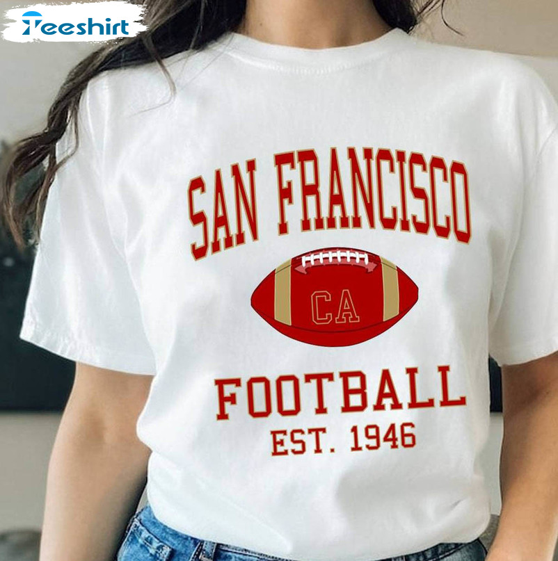 San Francisco Football Trendy Crewneck Unisex Hoodie