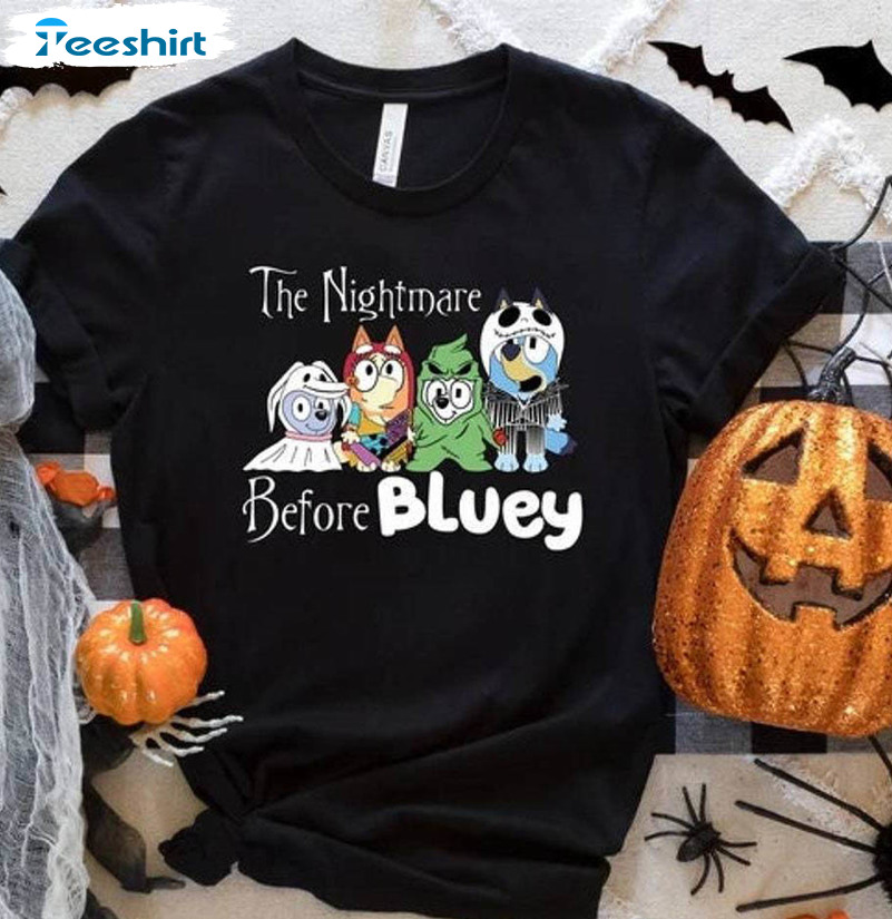 The Nightmare Before Bluey Halloween Mug, Bluey Halloween Mu - Inspire  Uplift