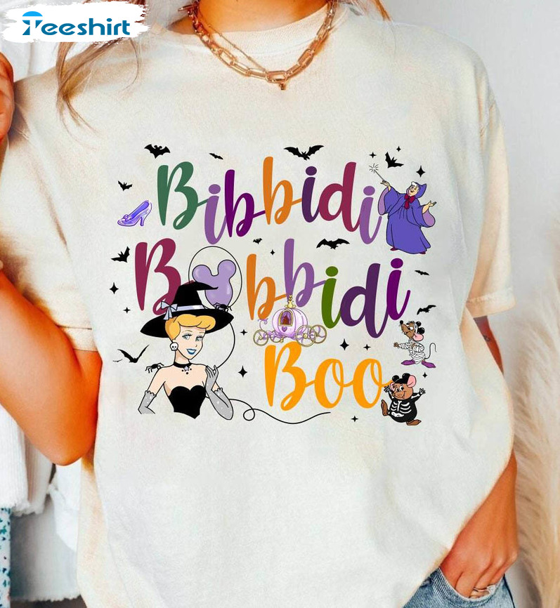 Halloween Cinderella Bibbidi Bobbidi Trendy Unisex T Shirt Crewneck