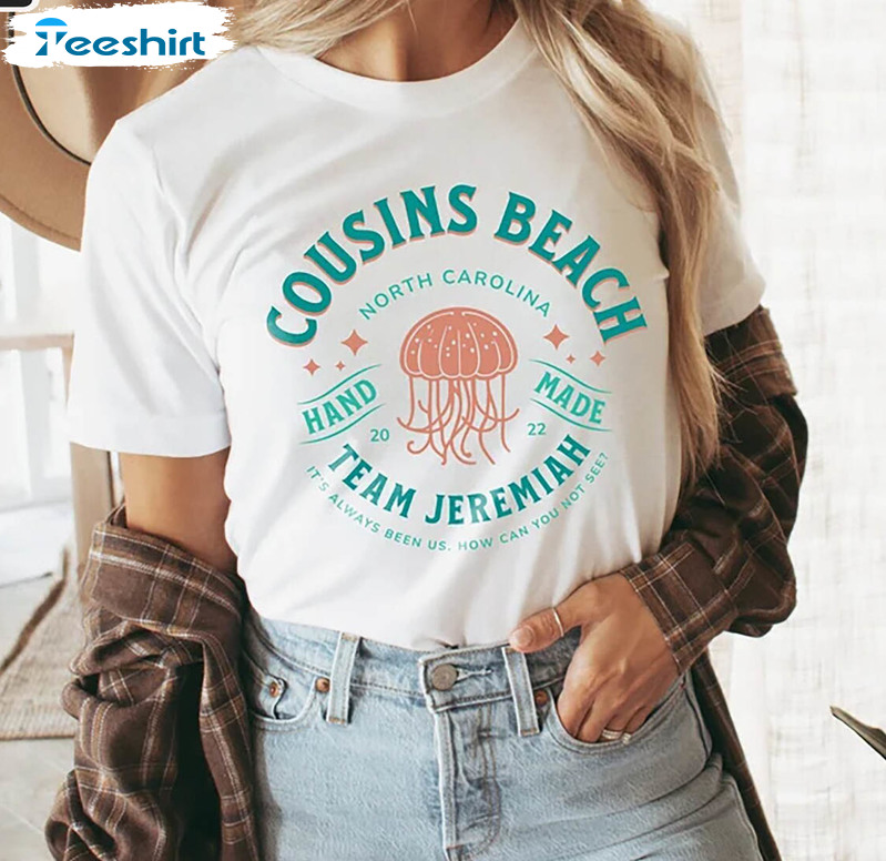 Cousins Beach Shirt, Team Jeremiah Hoodie Short Sleeve