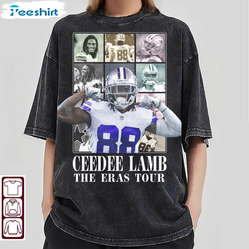 Ceedee lamb vintage style 90s shirt Dallas Texas football, hoodie