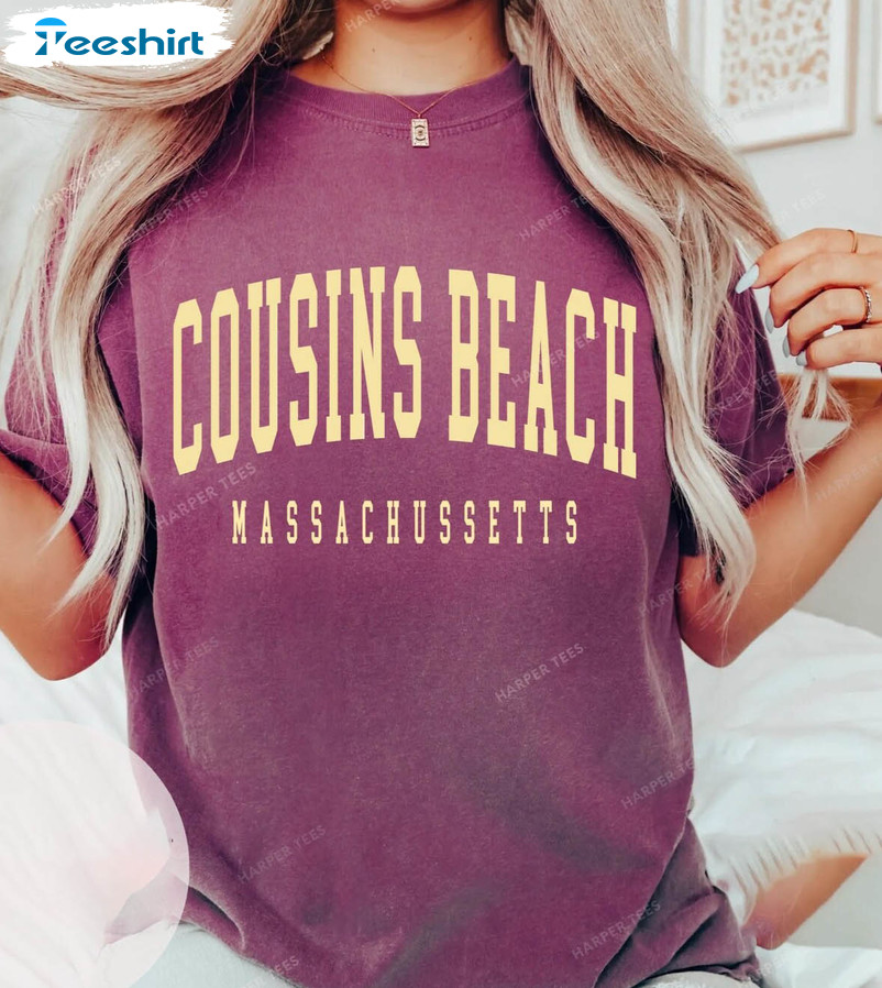 Cousins Beach Shirt, Massachusetts Cousins Beach Crewneck Unisex T Shirt