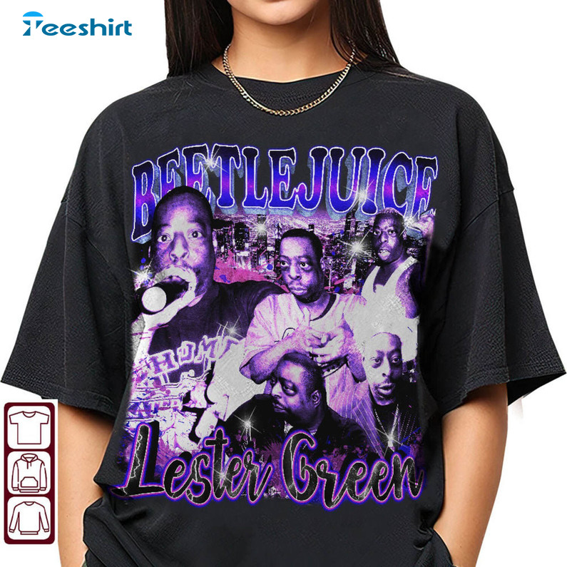 Lester Green Vintage Shirt, Beetlejuice Movie Sweater Crewneck