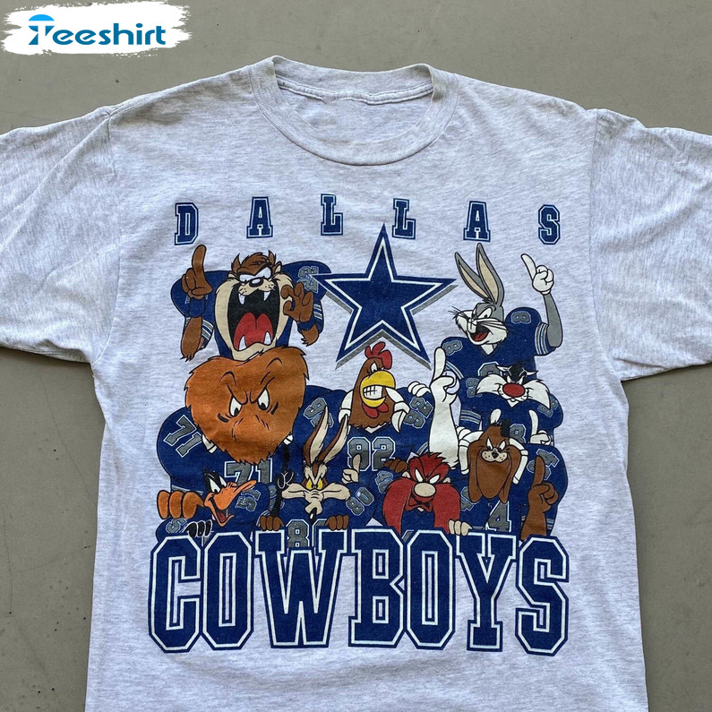 Dallas Cowboy Football Mickey Sweatshirt Vintage Style Crewneck Nfl Shirt  Hoodie - TeebyHumans