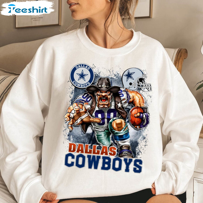 Vintage Dallas Cowboys Shirt Sweatshirt Hoodie Tshirt Adults Kids