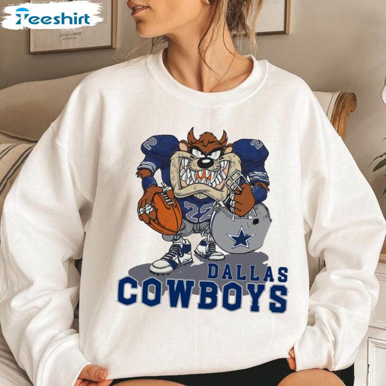Vintage Style Dallas Football Sweatshirt, Cowboys Crewneck