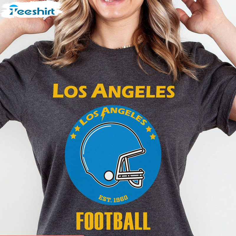 Vintage Los Angeles Shirt - Angeles Football Style Short Sleeve Apparel Men, Women