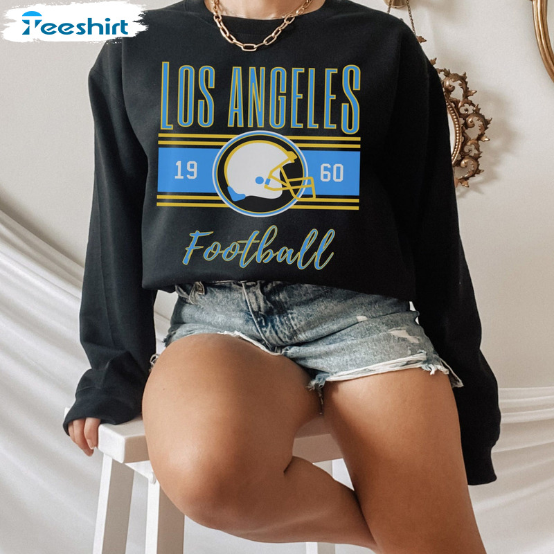 Los Angeles Football Shirt - Retro Crewneck Sweatshirt Vintage