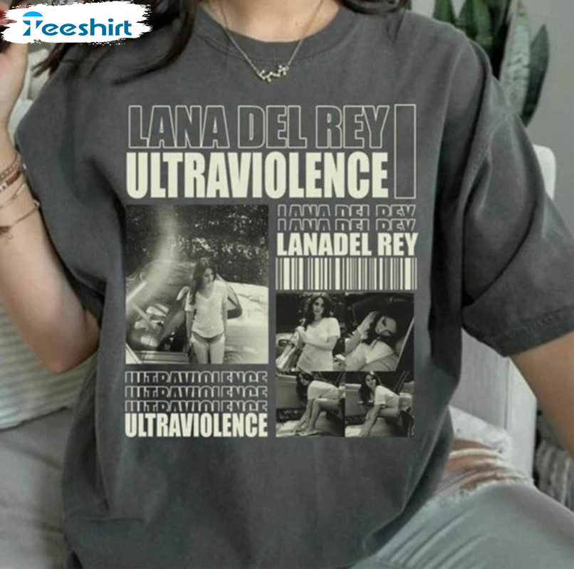 Lana Del Rey Vintage Shirt, Ultraviolence Sweater Short Sleeve