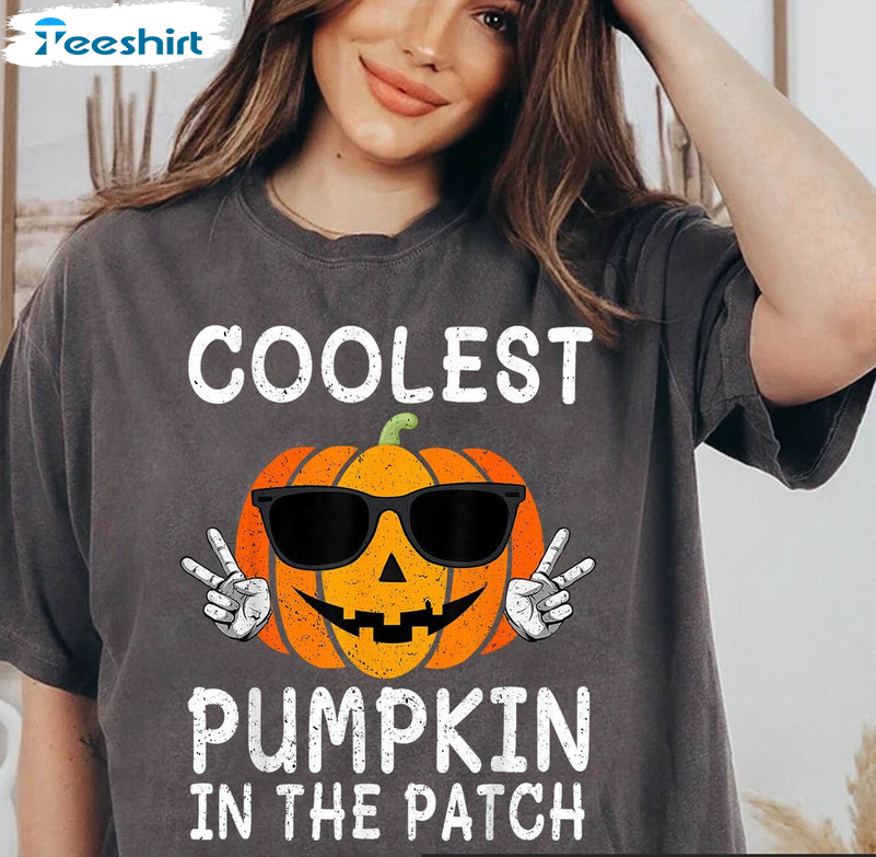 Coolest Pumpkin In The Patch Shirt, Funny