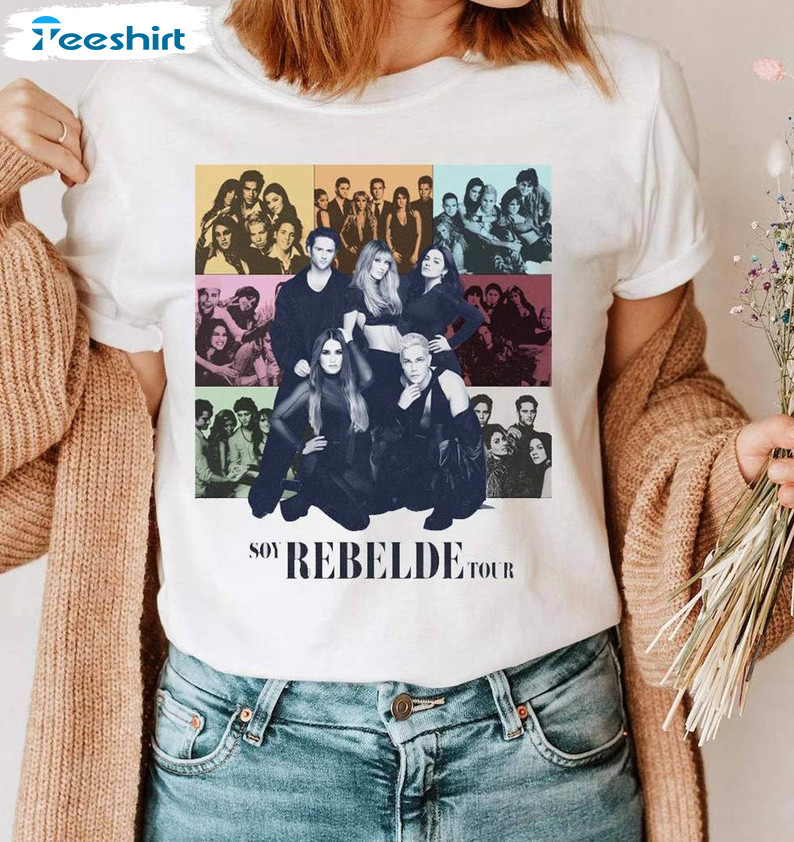 Rbd Soy Rebelde The Eras Tour Shirt, Rbd Concert Crewneck Unisex Hoodie