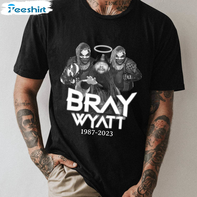 Bray Wyatt The Fiend Let Me In Shirt Short Sleeve Black Unisex S
