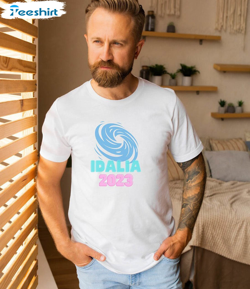 2023 Hurricane Idalia Shirt Gift For Him, Hurricane Idalia Unisex Hoodie Tee Tops