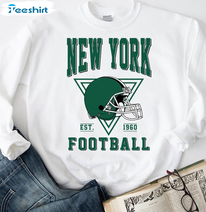 Vintage New York Jets Logo 7 Crewneck Sweater XL NFL