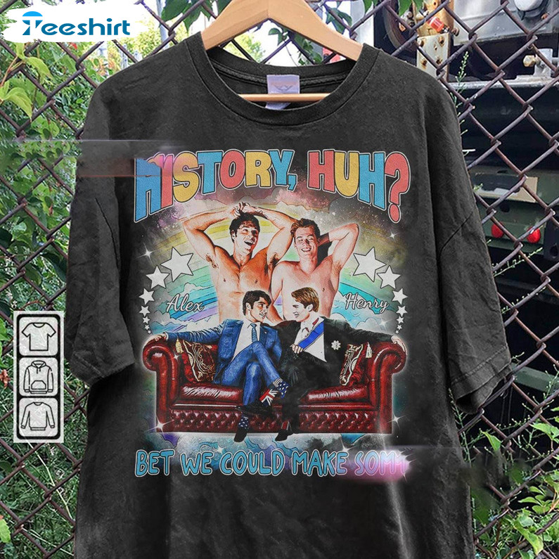 Vintage 90s Y2k History Huh Shirt For Family, History Huh Tee Tops Long Sleeve
