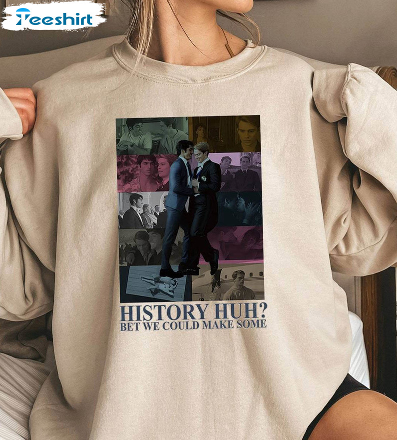 History Huh Shirt For Book Lovers, History Huh Unisex Hoodie Long Sleeve