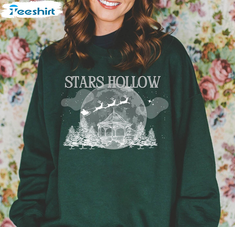 Stars Hollow Shirt For Gilmore Girls Graphic Pop, Stars Hollow Tee Tops Short Sleeve