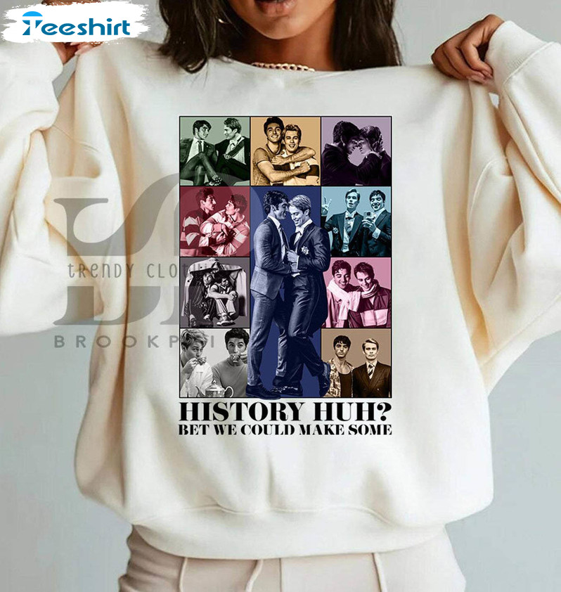 Trending History Huh Shirt FromWhite And Royal, History Huh Tank Top Long Sleeve